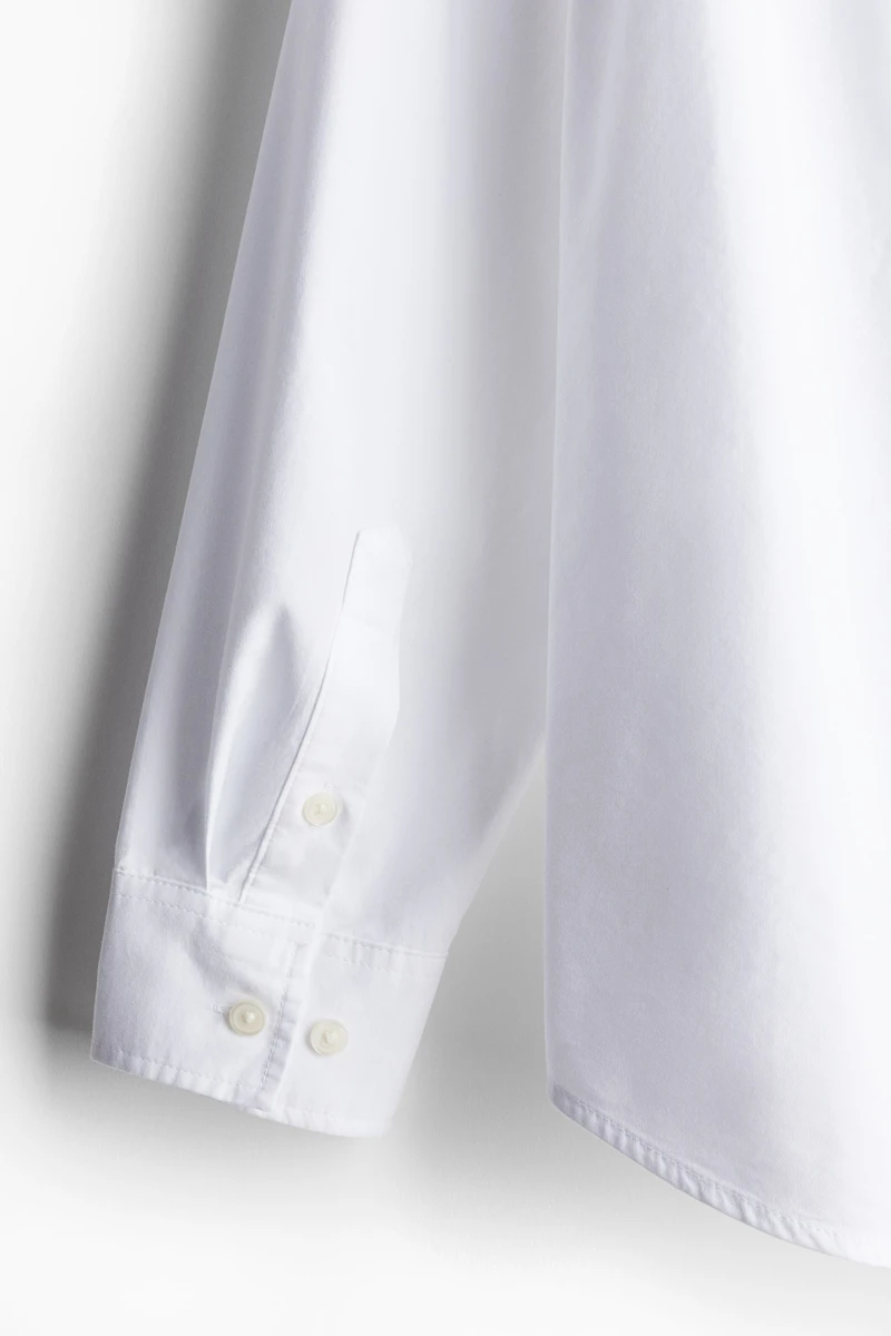 Chemise Coupe Classique en modal mélangé