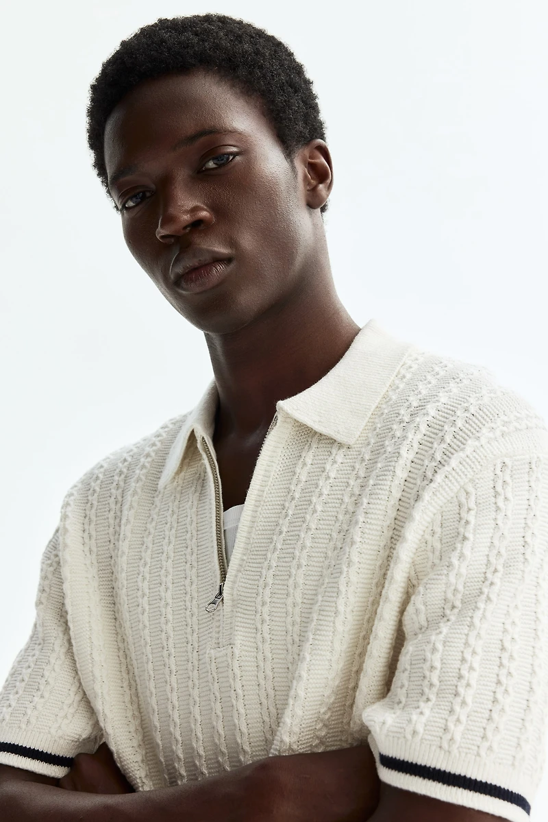 Relaxed Fit Cotton polo shirt