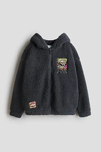 Hooded Teddy Fleece Jacket