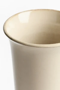 Large Reactive-Glaze Terracotta Vase