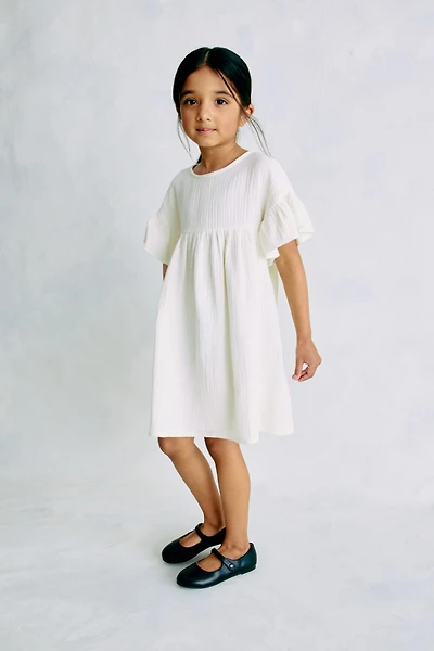 Cotton Muslin Dress
