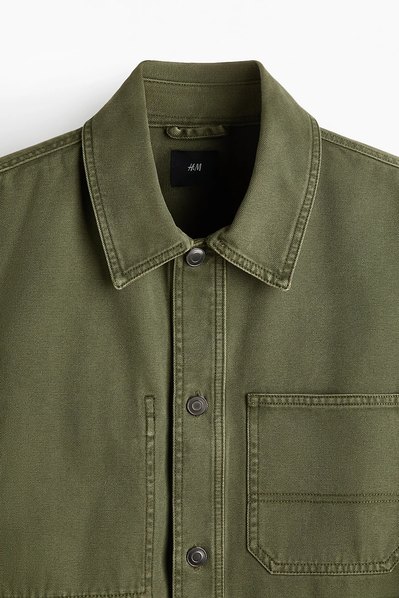 Canvas overshirt