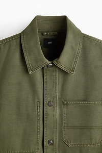 Canvas overshirt