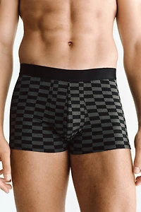 3-Pack Short Cotton Boxer Briefs