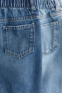 Loose-Fit Barrel Jeans
