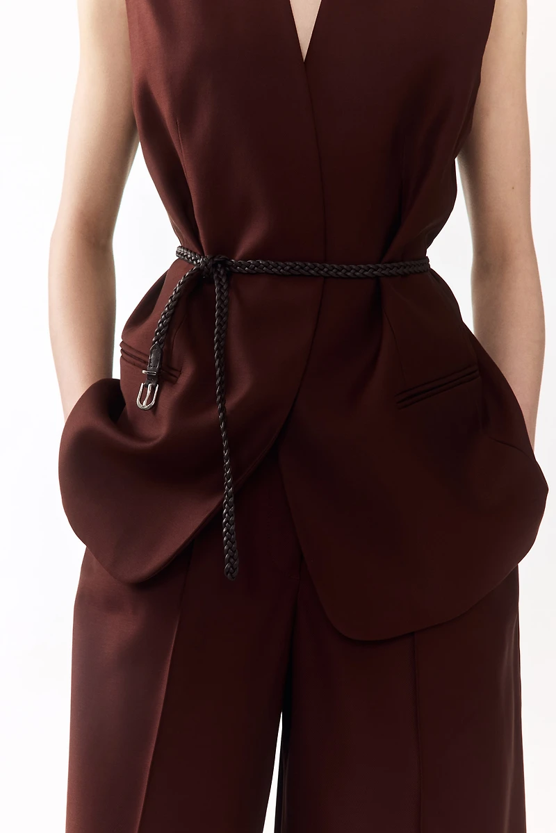 Belted Vest