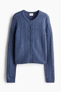 Cable-Knit Cardigan
