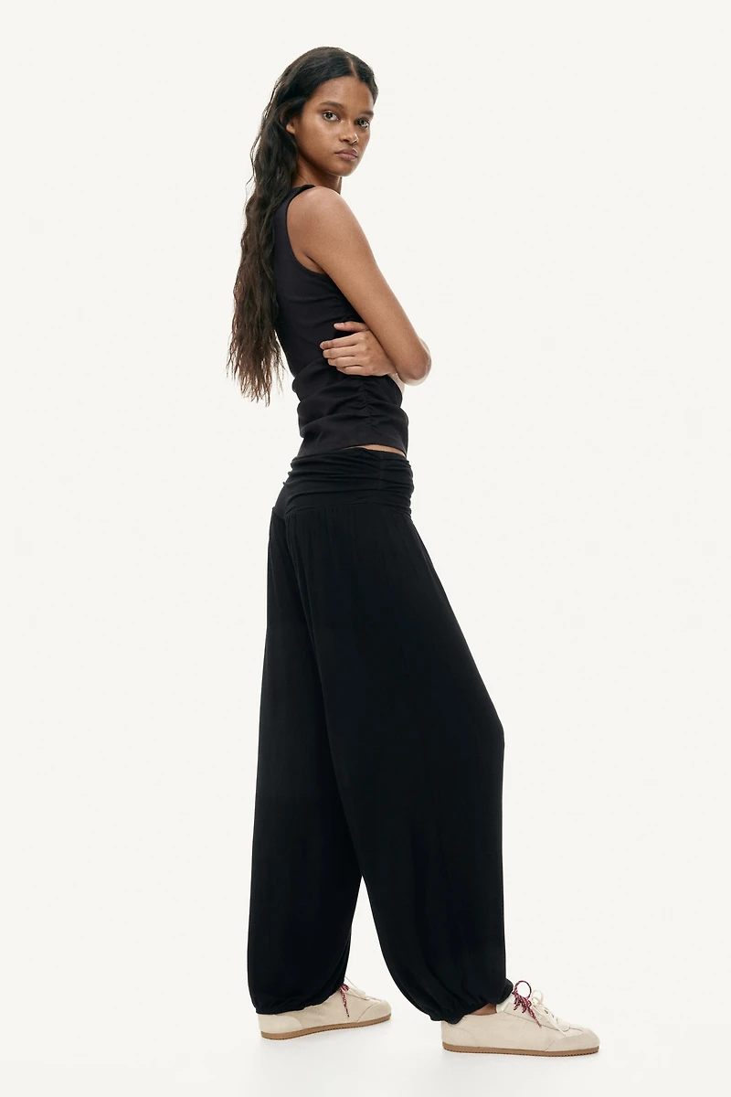Viscose Balloon Pants