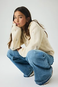 Chandail ample à motif