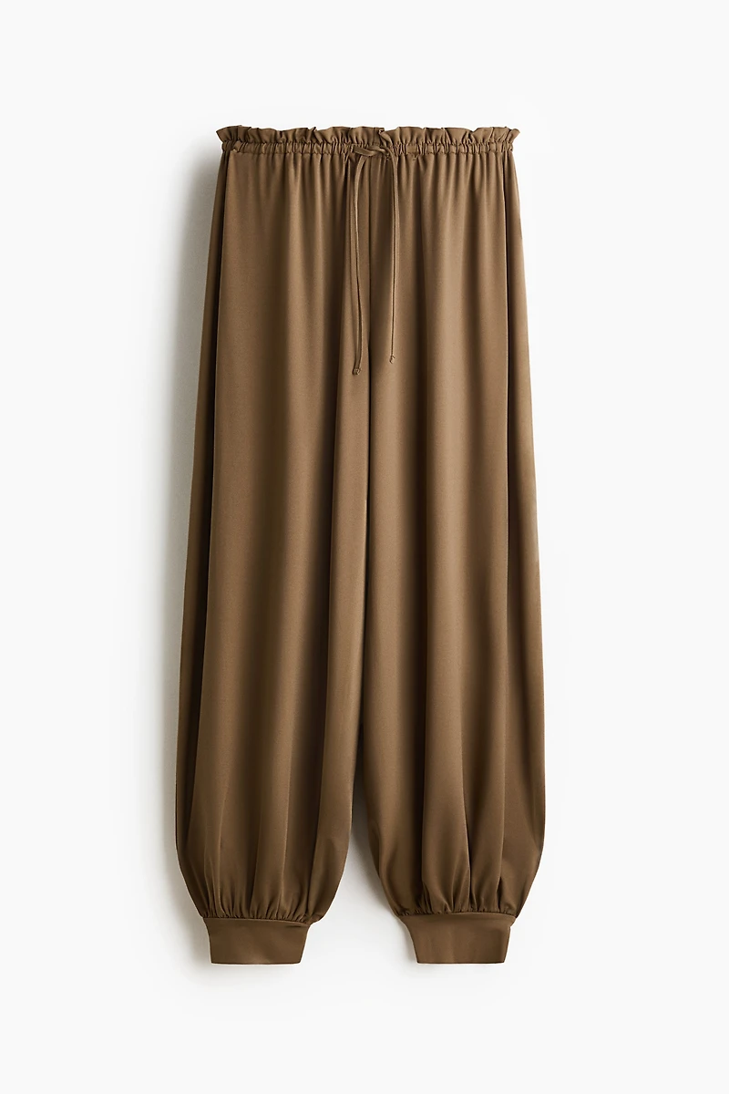 Pantalon en jersey avec jambes ballon