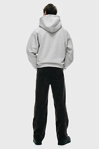 Loose-Fit Printed Hoodie