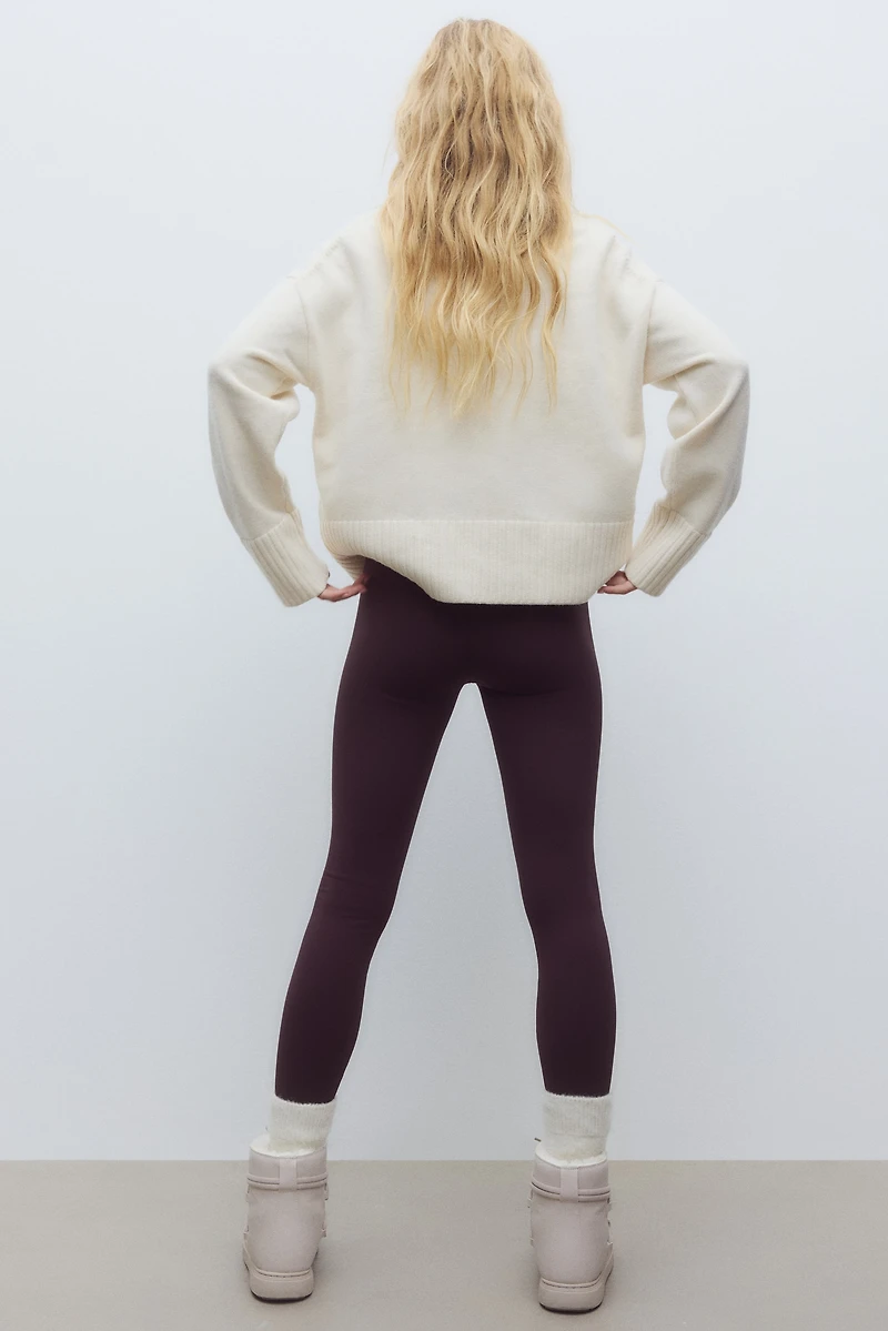 Sports Fleece Leggings with SoftMove™