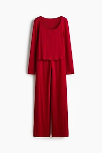 Cotton Pointelle Pajamas