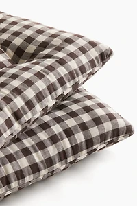 Lot de 2 coussins d'assise en coton