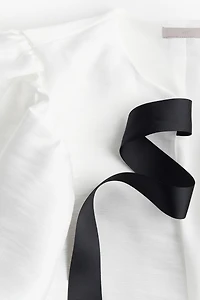 Blouse à manches ballon