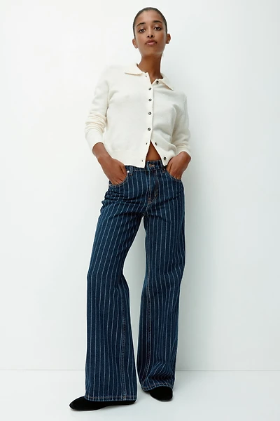 Bleecker High Rise Wide Leg Jeans