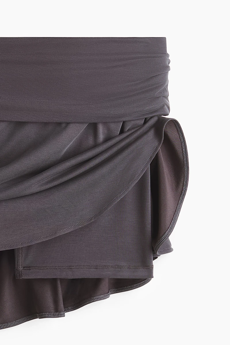 Asymmetric Yoga Skirt