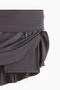 Asymmetric Yoga Skirt