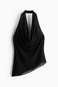 Asymmetric Halterneck Top