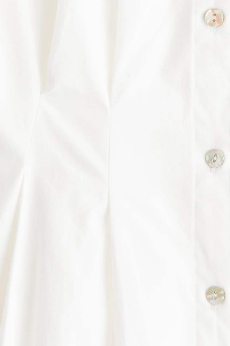 Robe chemise cintrée