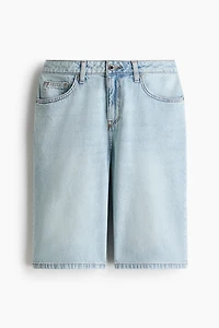 Denim Bermuda Shorts