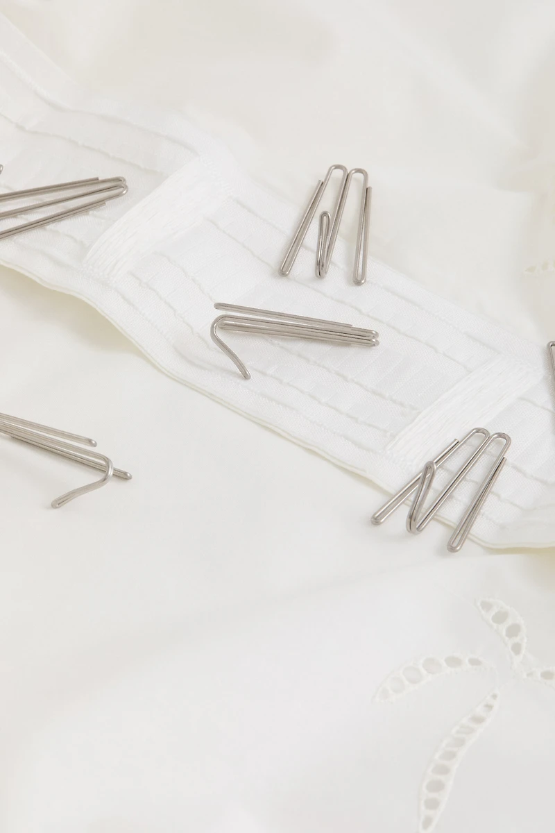 2-Pack Eyelet-Embroidered Curtain Panels