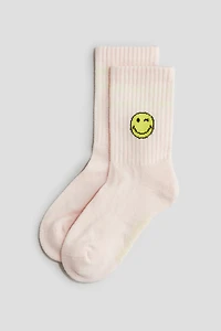 5-pack Intarsia-motif Socks