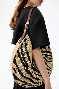 Straw Shoulder Bag