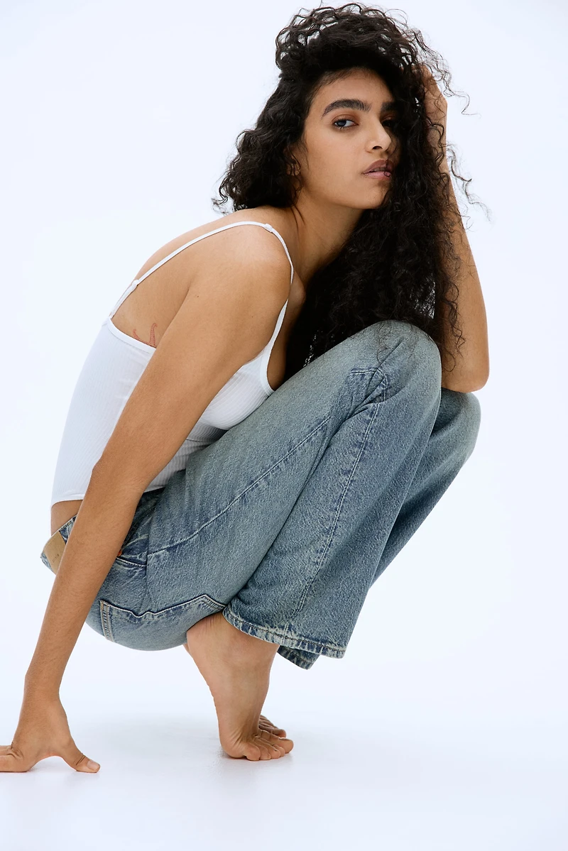 Straight High Jeans
