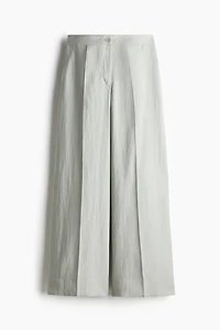 Wide-Leg Dress Pants