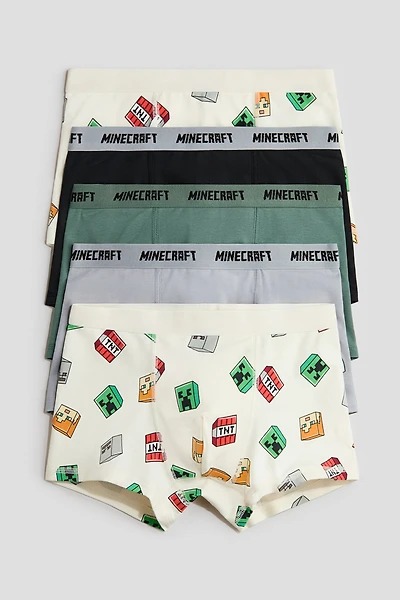 5-pack Printed Boxer Briefs