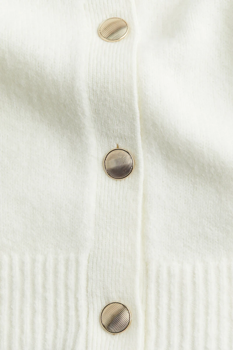 Fine-Knit Cardigan
