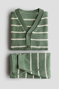 Ensemble 2 pièces en tricot fin de coton