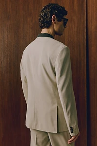 Slim-Fit Single-Breasted Jacket