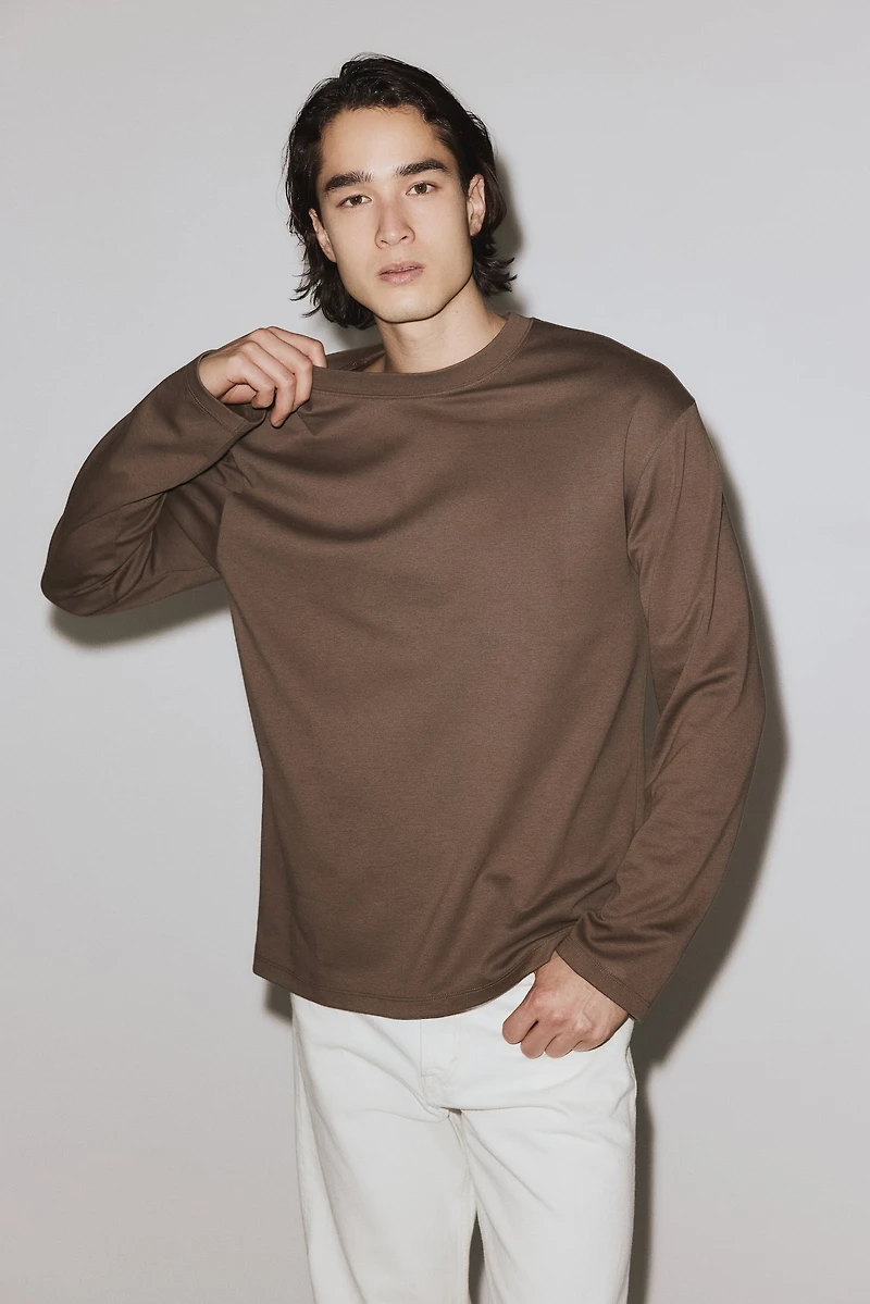 Cooling Regular-Fit Long-Sleeved T-Shirt