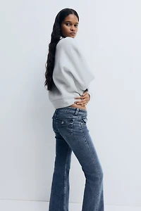 Flared Low Jeans