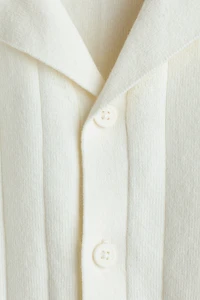 Fine-Knit Cotton Resort Shirt