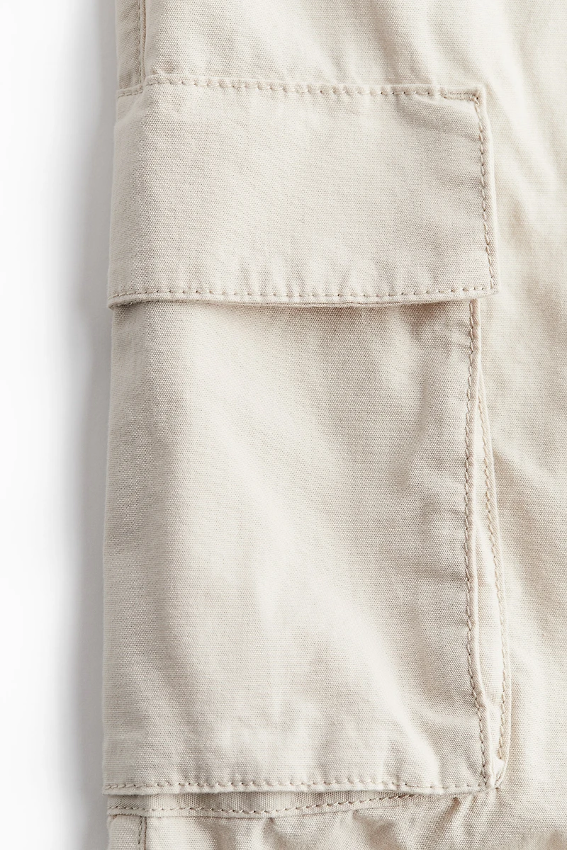 Pantalon cargo en toile