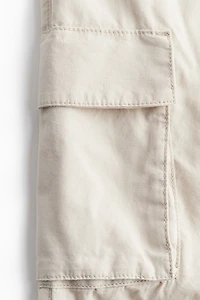 Pantalon cargo en toile