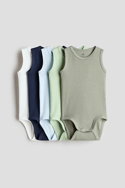 5-pack Cotton Bodysuits