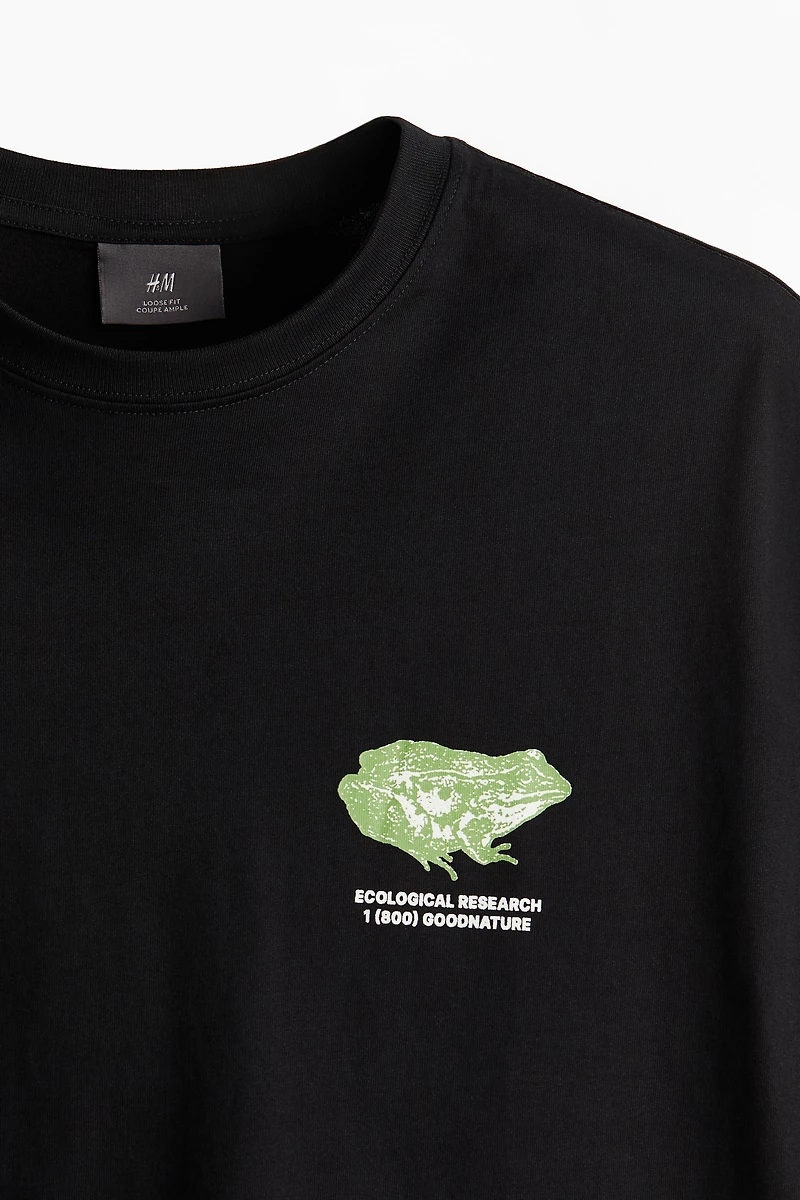 Loose Fit Printed T-shirt