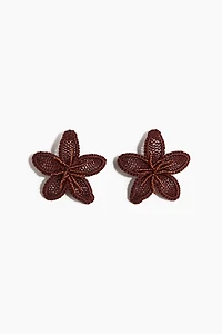Flower-Shaped Earrings