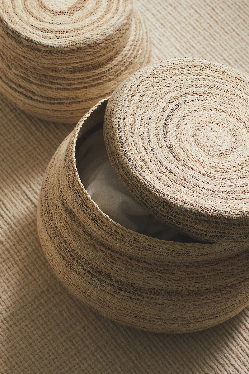 Handmade Straw Box