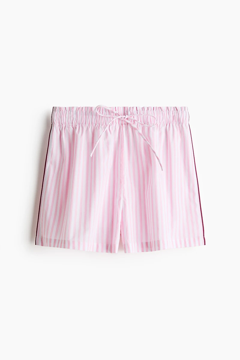 Cotton Pajama Shorts
