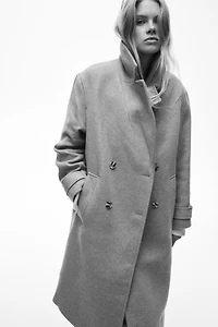 Double-Breasted Coat