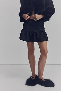 Flared Mini Skirt