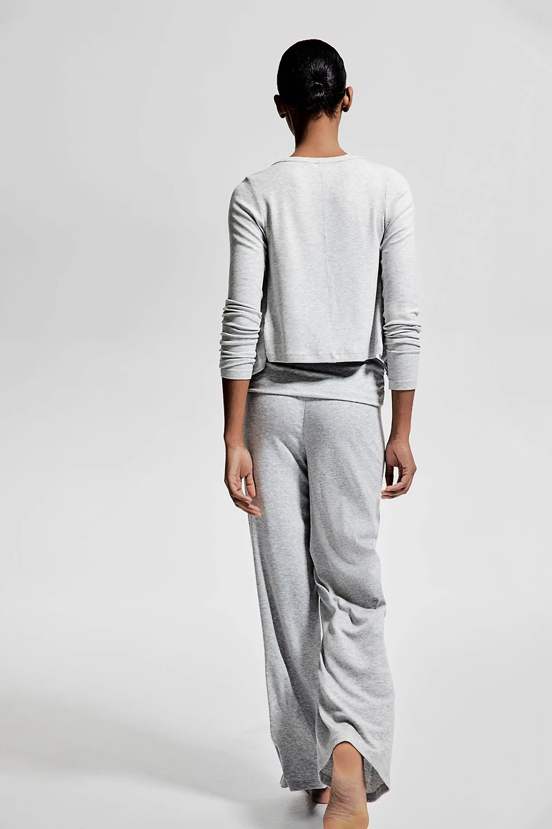 Foldover-Waist Sports Leggings