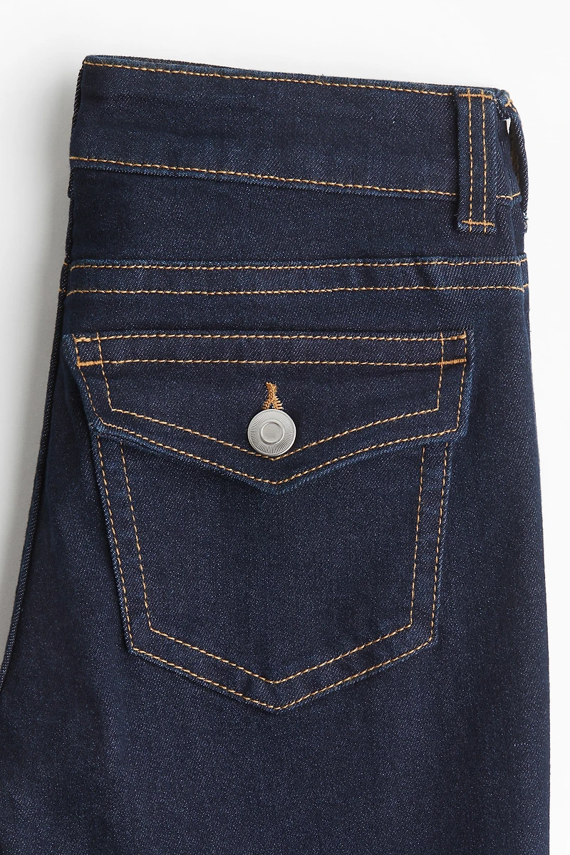 Flared Low Jeans