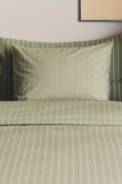 Striped Twin Duvet Cover Set
