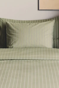 Striped Twin Duvet Cover Set